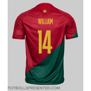 Portugal William Carvalho #14 Hemma Matchtröja VM 2022 Kortärmad